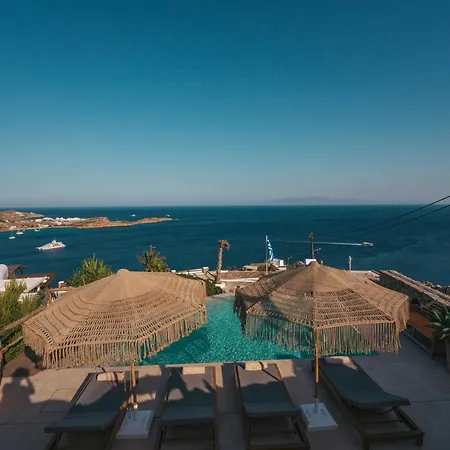 빌라 Nomade 4br Over Psarou Platys Gialos (Mykonos)