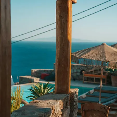 Nomade 4br Over Psarou 빌라 Platys Gialos (Mykonos)