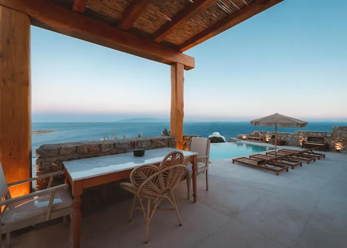 Villa Nomade 4br Over Psarou Platys Gialos (Mykonos)