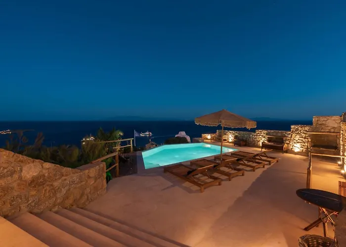 Nomade 4br Over Psarou Villa *