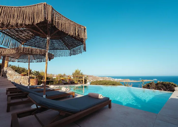 Vila Nomade 4br Over Psarou Platys Gialos (Mykonos)