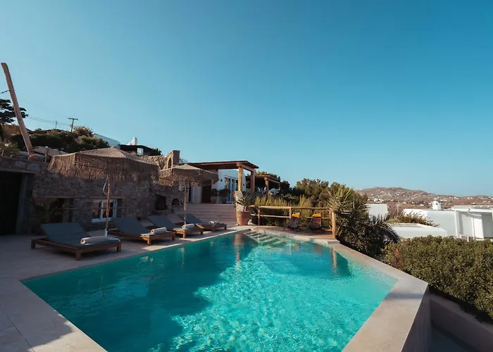 Villa Nomade 4br Over Psarou *